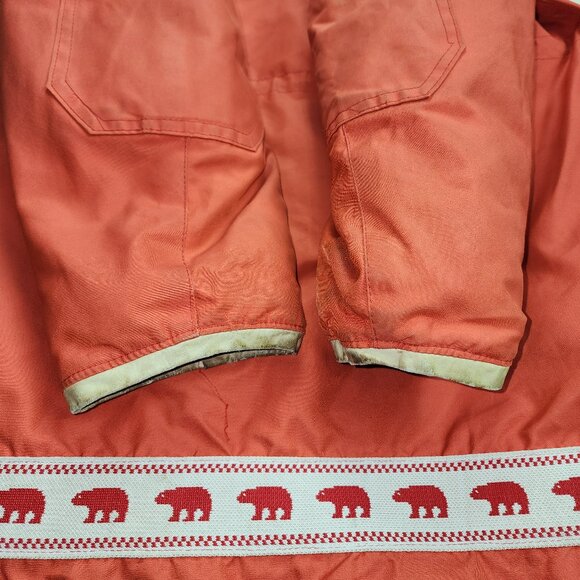 Vintage Thermo King Down Polar Bear Long Jacket Winter Coat (M) - Picture 12 of 13